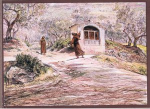 सेंट फ्रांसिस ने 1919 में जिस तरह से जाना चाहिए, उसे खोजने के लिए फ्रायर्स मास्सियो को कई बार चक्कर लगाया द्वारा यूजीन बर्नैंड