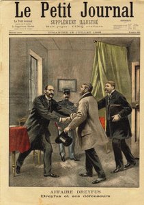ड्रेफस अफेयर से संबंधित ले पेटिट जर्नल, 1899।
