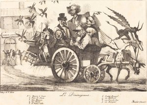 सेंसरशिप को हटाना, सी। 1821. निर्माता: यूजीन डेलाक्रोइक्स, चार्ल्स एटिएन पियरे मोट्टे। द्वारा यूजीन डेलाक्रोइक्स, चार्ल्स एटीन पियरे मोट्टे