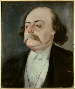 गुस्ताव फ्लेबर्ट का पोर्ट्रेट (1821 - 1880), फ्रांसीसी लेखक, लगभग 1865। यूजीन जिराउड द्वारा पेंटिंग (1806-1881)