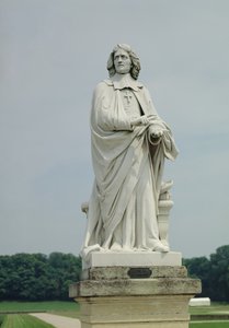 जैक्स बेनिग्ने बोसुएट की मूर्ति (1627-1704) (संगमरमर) द्वारा यूजीन गिलूम
