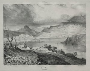 ऑवरगने: लैक डिडैट, ऑवरगने, 1831। द्वारा यूजीन इसाबे