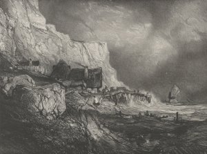 द सराउंडिंग ऑफ डायपेप, 1833। द्वारा यूजीन इसाबे