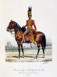 शेवॉ-लेयर्स ऑफ़ द किंग्स गार्ड, फर्स्ट क्लास मारचेल-डेस-लोगिस, 1814-15