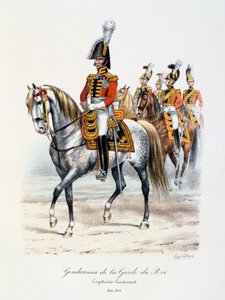 1814-15, किंग्स गार्ड के कैप्टन, कैप्टन-लेफ्टिनेंट