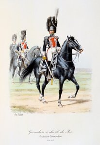 किंग्स हॉर्स ग्रेनेडियर्स, लेफ्टिनेंट-कमांडर, 1814-15