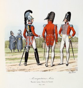 ब्लैक मस्किटर्स, ग्रैंड टेन्यू और टेन्यू डी सोशिएट, 1814-15