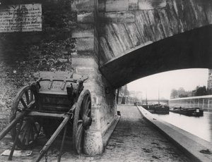 आर्कबिशप ब्रिज, क्वाई डे ला टुर्नेल, पेरिस, 1911 द्वारा यूजेन एटगेट