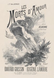 द डेड ऑफ लव, सीए। 1885. द्वारा यूजीन कैरिअर