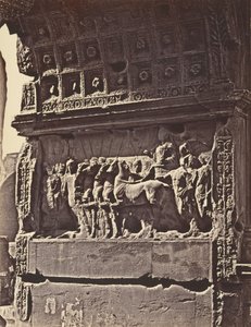 टाइटस के आर्क की बास-राहत, 1848-52।