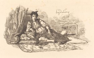 अल्जीयर्स की यहूदी महिला Juive d'Alger और अल्जीयर्स में एक सड़क, 1838। द्वारा यूजीन डेलाक्रोइक्स