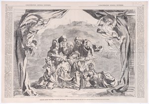 ला पिएटा, एल इलस्ट्रेशन से, 29 अगस्त 1863, 29 अगस्त 1863 द्वारा यूजीन डेलाक्रोइक्स
