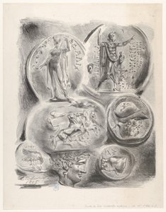 सात यूनानी सिक्कों का अध्ययन, 1825, 1825। द्वारा यूजीन डेलाक्रोइक्स
