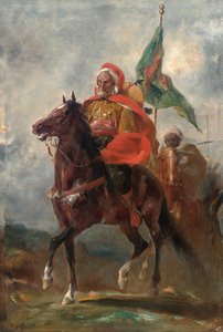 1863 में एक ओरिएंटलिस्ट घोड़े पर सवार था द्वारा यूजीन फ्रॉमेंटिन