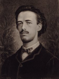 संगीतकार बेंजामिन गोडार्ड का पोर्ट्रेट 1849-1895, 1878। द्वारा यूजीन लुई पिरोडोन