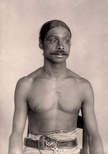एक श्रीलंकाई व्यक्ति का चित्रण, c.1890