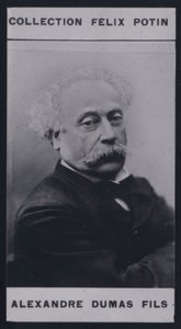 अलेक्जेंड्रे डुमास सोन (1824-1895) (बी/डब्ल्यू फोटो) द्वारा यूरोपीय फोटोग्राफर