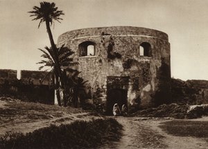 अर्ज़िला, शहर की दीवार में प्रवेश द्वार (बी / डब्ल्यू फोटो) द्वारा यूरोपीय फोटोग्राफर