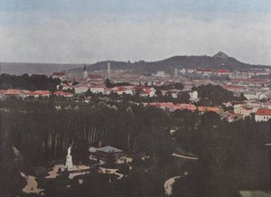 Lemberg का शहर, किलिन्स्की पार्क का दृश्य द्वारा यूरोपीय फोटोग्राफर