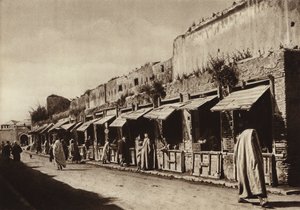 मेकनेस, द ज्वैलर्स लेन (बी/डब्ल्यू फोटो) द्वारा यूरोपीय फोटोग्राफर
