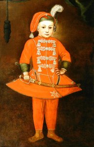 एक युवा तलवारबाज (कैनवास पर तेल) द्वारा यूरोपीय स्कूल
