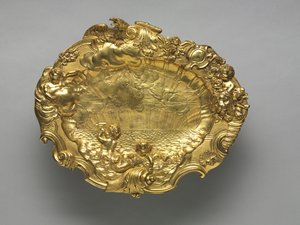 डिश, इंग्लैंड या जर्मनी, c.1725-1750 द्वारा यूरोपीय स्कूल