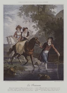 Le Ruisseau (द स्ट्रीम) (कलर लिथो) द्वारा यूरोपीय स्कूल