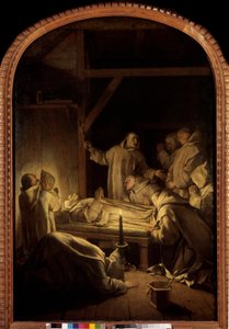 सेंट ब्रूनो का जीवन: 6/10/1101 को सेंट ब्रूनो की मृत्यु द्वारा Eustache Le Sueur