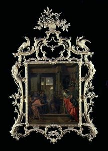 एक सम्राट के सामने दो दार्शनिकों का विवाद द्वारा Eustache Le Sueur