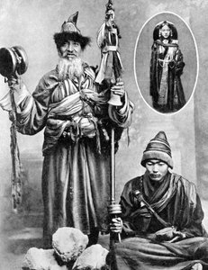 तिब्बती पुजारी, 1936।