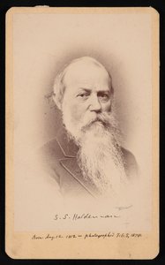 शमूएल Stehman Haldeman 1812-1880, फरवरी 5, 1874 का पोर्ट्रेट। द्वारा एफए वेंडरोथ एंड कंपनी