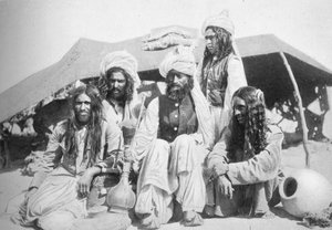 पूर्वी बलूचिस्तान के ब्राहुई का एक समूह, 1902