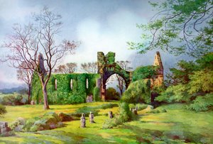 ग्रे अभय, काउंटी डाउन, उत्तरी आयरलैंड, 1924-1926। द्वारा एफसी वर्ले