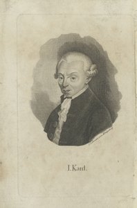 इमैनुअल कांट का पोर्ट्रेट 1724-1804, सीए 1820। द्वारा एफएल लेहमन