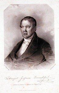 अल्बर्ट हेनरी पायने (1812-1902) द्वारा उकेरी गई वेन्ज़ेल जोहान टॉमशेक (1774-1850) का पोर्ट्रेट (उत्कीर्णन) द्वारा एफटी (बाद) मेयर