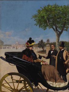 विला बोर्गेस, 1878 में आगमन। द्वारा फैबियो सिपोला