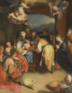 क्राइस्ट पार बारोकी का खतना, फेडेरिगो (1528-1612)। कैनवास पर तेल, आकार: ८१,८x६३,७, , निजी संग्रह द्वारा फेडेरिको फियोरी बरोची या बरोकियो