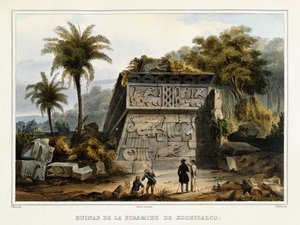 रुचिर के पिरामिड का खंडहर, 1839