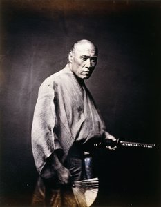 एक जापानी समुराई, c.1864-1866