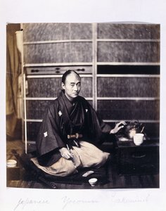 एक जापानी याकोनिन, c.1864-1866 द्वारा फेलिस बीटो