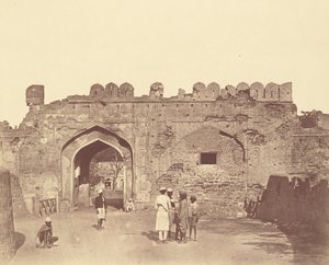 कश्मीरी गेट। सामने का दृश्य द्वारा फेलिस बीटो
