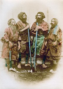 ऐनु लोगों का समूह, जापान, 1882