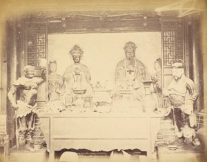 हेडक्वार्टर हाउस, 1 डिवीजन, पीहटंग, चीन, 1 अगस्त, 1860 द्वारा फेलिस बीटो