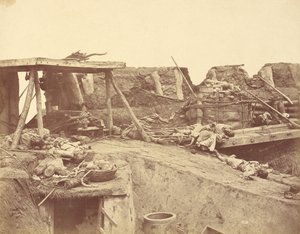 21 अगस्त, 1860 को नॉर्थ फोर्ट में अंग्रेजी प्रवेश का इंटीरियर द्वारा फेलिस बीटो