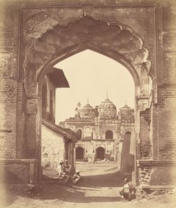 शहर में मस्जिद द्वारा फेलिस बीटो