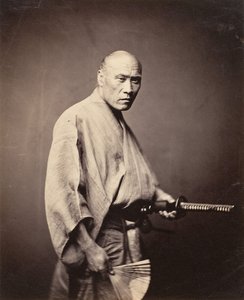 समुराई, योकोहामा, 1864-65।