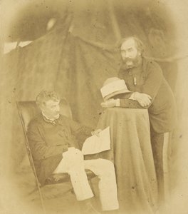सर हेनरी Drury Harness, KCB, कर्नल कमांडेंट, रॉयल इंजीनियर्स और कर्नल रॉबर्ट एबरक्रॉबी द्वारा फेलिस बीटो