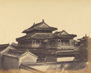 कन्फ्यूशियस का मंदिर, पीकिन, अक्टूबर 1860 द्वारा फेलिस बीटो
