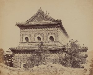 ग्रेट इंपीरियल पोर्सिलेन पैलेस यूएन मिन यूएन, पेकिन, 18 अक्टूबर, 1860 द्वारा फेलिस बीटो