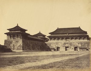 द ग्रेट इंपीरियल विंटर पैलेस, पेकिन, 29 अक्टूबर, 1860 द्वारा फेलिस बीटो